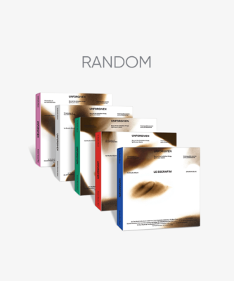 LE SSERAFIM 1st Album 'UNFORGIVEN' (COMPACT Ver.) Random + Store