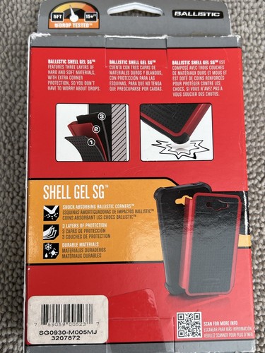 New Samsug Galaxy III Phone Case Ballistic Black Drop Protection 7 - Picture 3 of 4