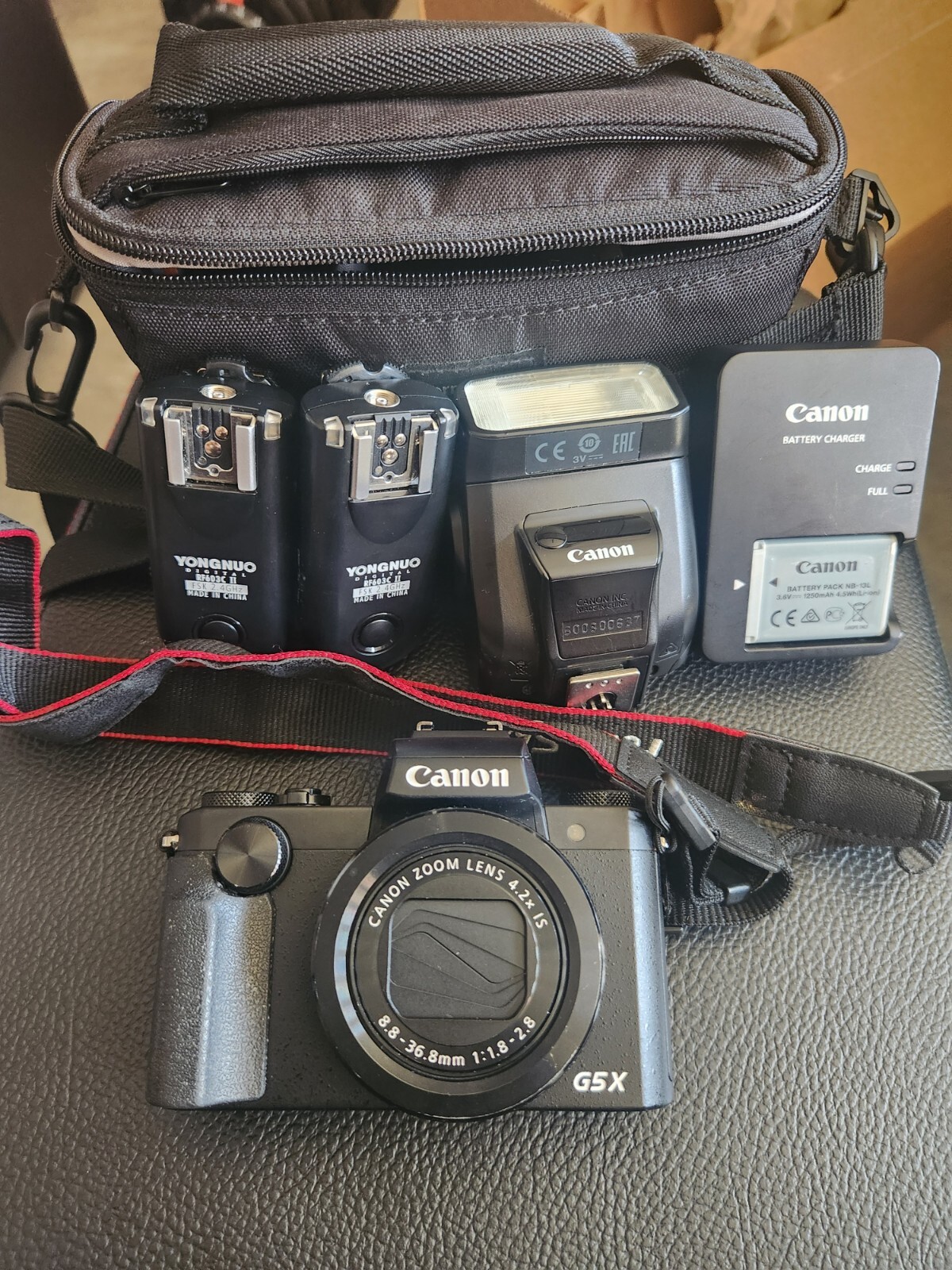 Canon PowerShot G5 X 4.2x Optical Zoom 1.0-Inch Sensor with Accessories