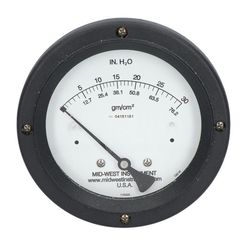 Mid-West Instrument 130-0033 Diaphragm Pressure Gauge New NMP - Picture 5 of 6