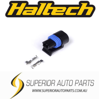 Haltech Plug and Pins Only- Delphi 2 pin style Coolant Temp- fits GM   HT-030411