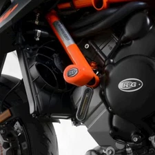R&G Racing Orange Aero Crash Protection Bobbins For 20-23 KTM 1290 Super Duke R