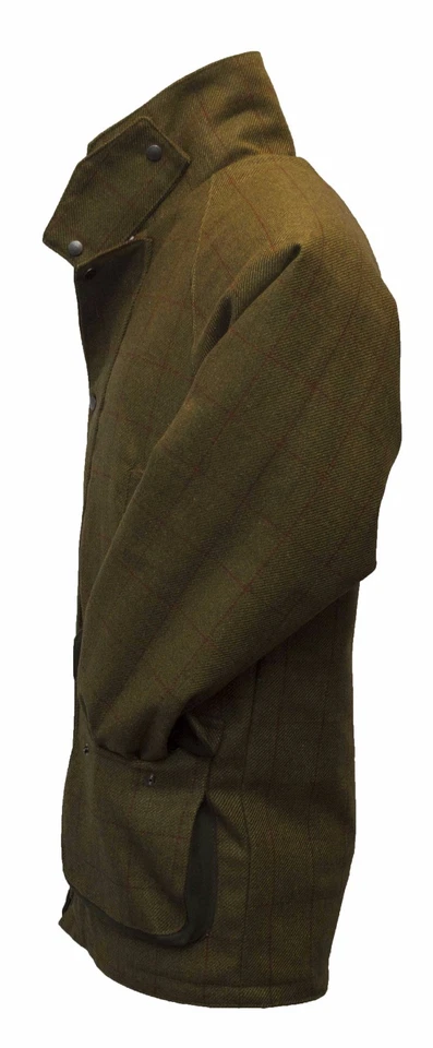Walker & Hawkes Mens Derby Tweed Shooting Hunting Country Jacket Coat Red Stripe - Image 4 of 4