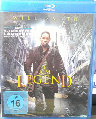 I Am Legend Blu Ray - Will Smith - FSK  16 **Top**