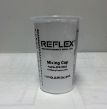 32-Ounce (1 Quart) Paint & Epoxy Mixing Cup Calibrated Ratios - 100 Cups