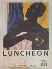 Amazing Lg-Format LUNCHEON Art Food + Culture Magazine (UK)  #6 AW 2018-2019 NEW