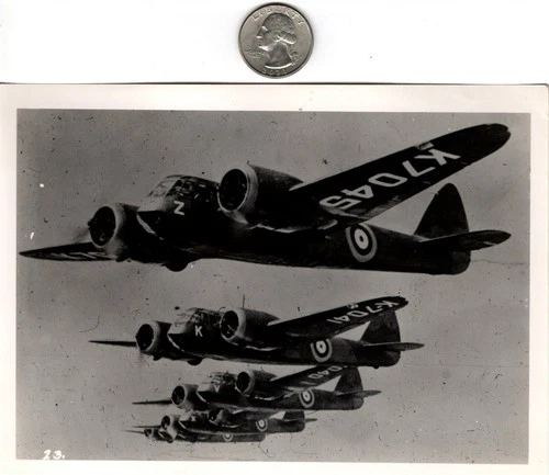 WW2 WWII RAF British Royal Air Force Military Press Photo Bristol Blenheim Plane
