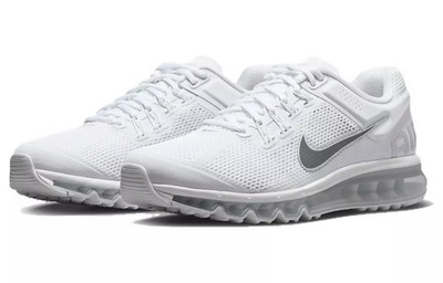 Nike Air Max 2013 White Metallic Silver HF4884-100 Men's Sizes