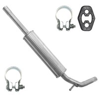 Mitteltopf Auspuff FüR VW Lupo 1 I Polo 3 III 6N 1.0 1.3 1.4 1.6