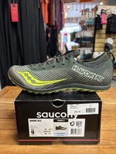 Saucony Havok XC2 Spike - Men  s Size 9 - Green/Grey