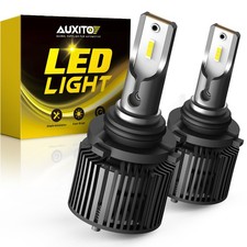 Auxito Hb4 9006 Led Bulbs 24000lm Set 6500k Xenon White Mini Size Fit Low Beam J