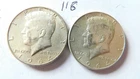 KENNEDY HALF DOLLARS, 1964-D, 1964-D 90% SILVER