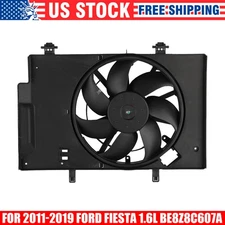 Radiator Cooling Fan Assembly For 2011 2012 2013 2014 2015 2016-2019 Ford Fiesta