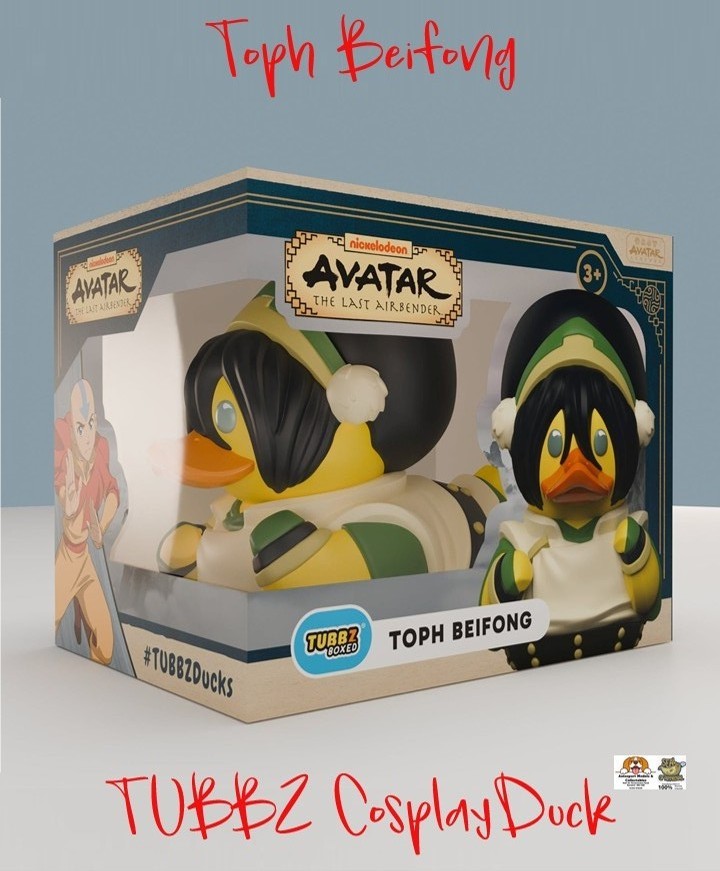 Tubbz Cosplay Duck : Avatar : Toph Beifong Boxed Edition Rubber Duck