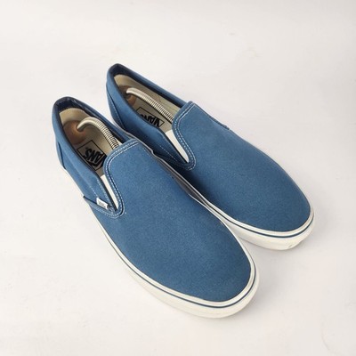 Vans Classics Asher Unisex Blue Slip On Shoes Mens 13 Women s 13