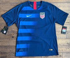 USA USMNT 2018 Away Nike Authentic Player Edition Soccer Jersey Men's Sz Large L
