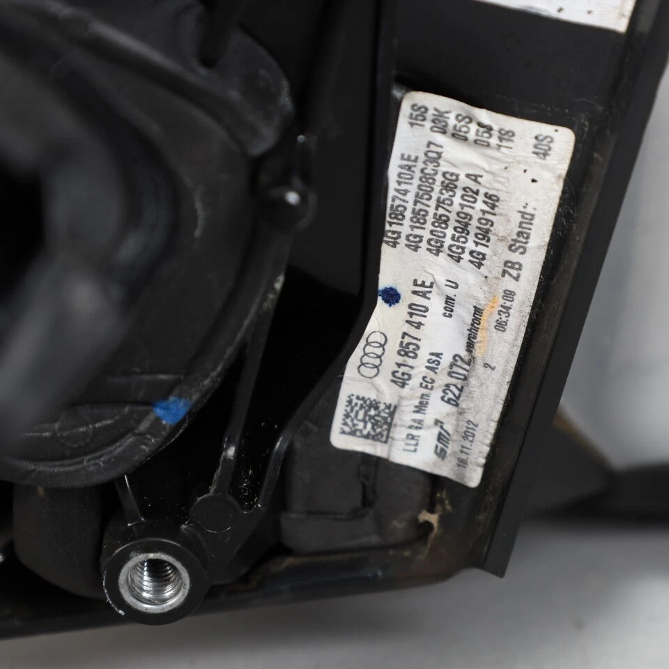 2014-2016 奥迪 A6 S6 右铝门镜 4G1857410AE 原始设备制造商二手 — 第 4/4 张图片