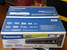 NEW Panasonic DMR-EZ475V DVD Recorder VHS VCR Player HDMI w Digital Tuner Black