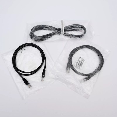 3 x Netzwerk Ethernet RJ45 Cat5E-CCA UTP Patch 26AWG 1m Kabel Leitung,