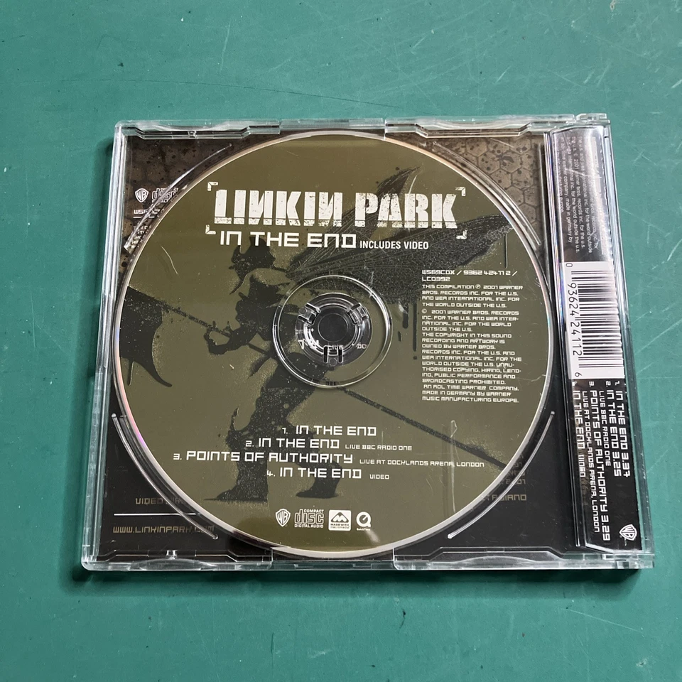 Linkin Park - In the End Enhanced CD Maxi. WS69CDX/9362424772/LCD392. VERY GOOD. - Image 2 of 4