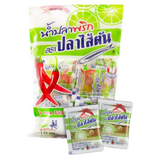 50sachets/pack Thai Chili Fish Sauce Sachets Spicy Dipping No MSG