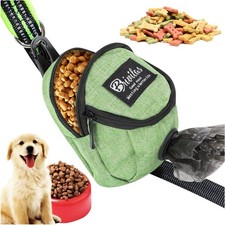 Hunde Kotbeutelspender Leckerlitasche Futterbeutel Gassigehen Training Grün
