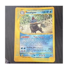 Nintendo Pokémon TCG Feraligatr 12/165 Expedition Base Set 2002 Rare English