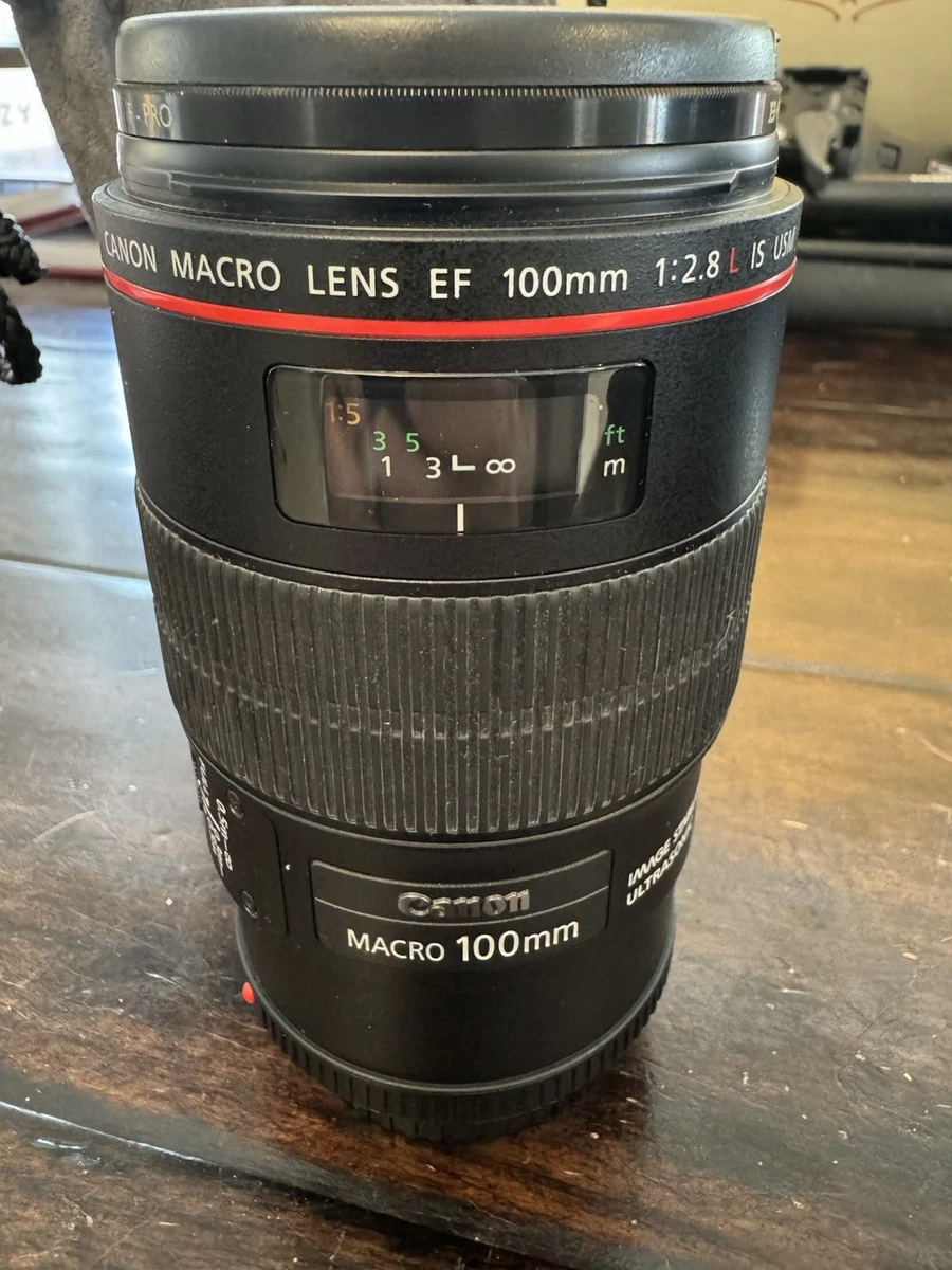 Canon EF f/2.8 100mm Focal Macro/Close Up Lenses for sale | eBay
