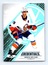 #69 2024-25 Upper Deck Credentials BASE / Brock Nelson Islanders