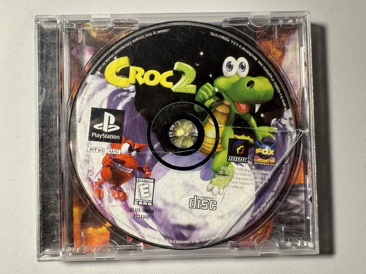 Sony PlayStation 1 Video Games Action & Adventure Croc 2 for sale
