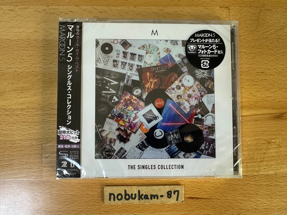 Maroon 5 The Singles Collection Japan Limited Edition SHM-CD - Image 4 of 4