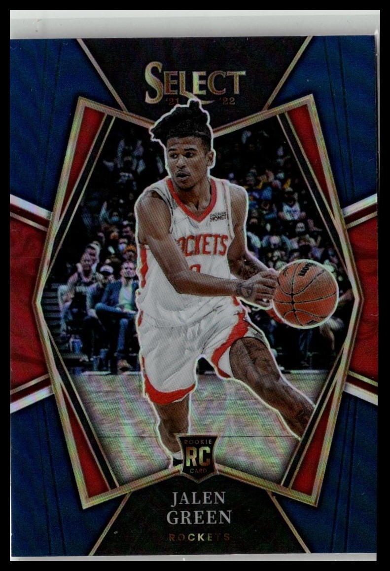 2021-22 Panini Select #190 Jalen Green Blue (Retail Base)