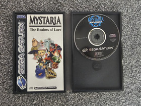 SEGA Mystaria: The Realms of Lore Sega Saturn PAL 1995 | Inc Case Protector