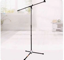 FITUEYES MICROPHONE STAND Heavy-Duty Tele-Boom Mic Stand