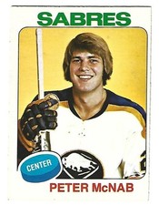 1975 OPC #252 PETER MCNAB ROOKIE NM/MT+ - HIGH GRADE CARD !!!. rookie card picture
