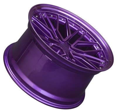 4 New 18x8.5 XXR 571 Diamond Cut Purple 5x120 ET35 wheel/rim
