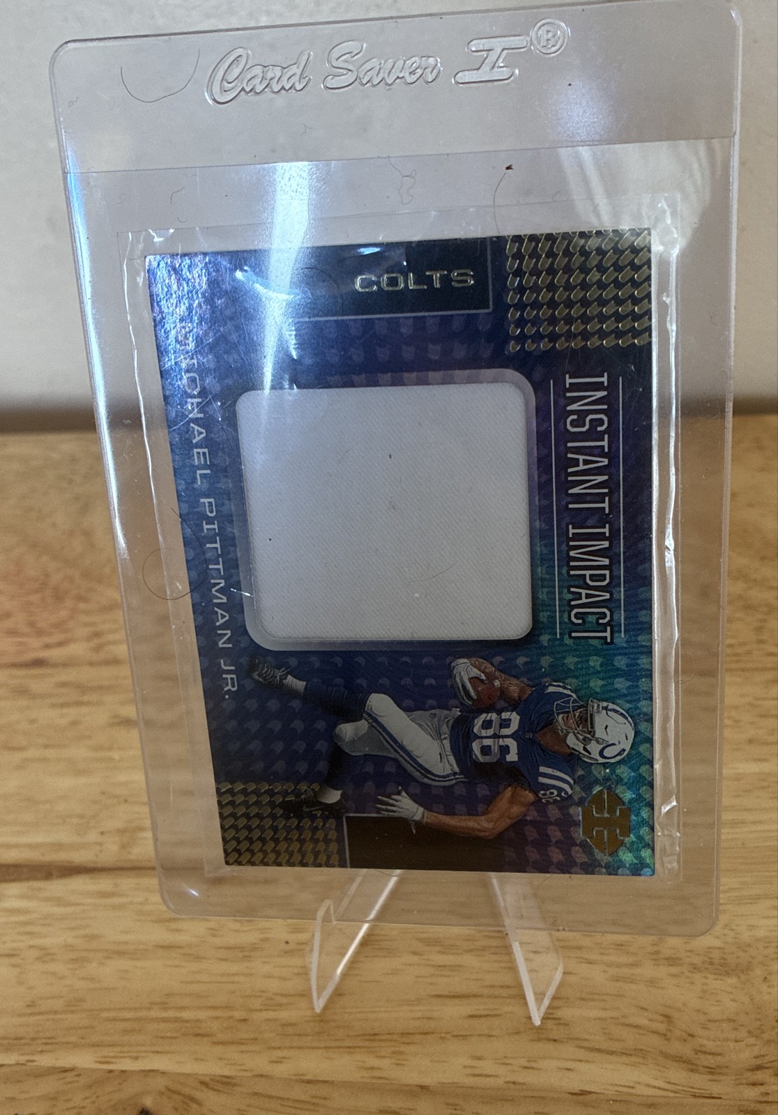 Michael Pittman Jr. Panini Illusions Instant Impact Relics #II19 Base