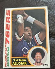Julius Erving aka "Dr J" 1978  Topps Basketball CARD #130