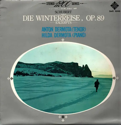 2xLP Franz Schubert , Anton Dermota - Hilda Dermota Winterreise INSERT JAPAN