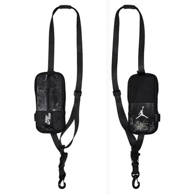Nike Jordan Utility Lanyard Adult Black Gray Phone Keys Credit