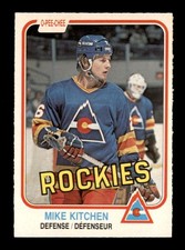 1981 O-Pee-Chee #83 Mike Kitchen   NM/NM+ X3446088