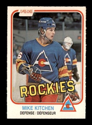 1981 O-Pee-Chee #83 Mike Kitchen   NM/NM+ X3446088