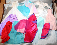 Vintage Odds Ends Clothing Lot for Barbie Sized Doll Dress Swimsuit Shorts