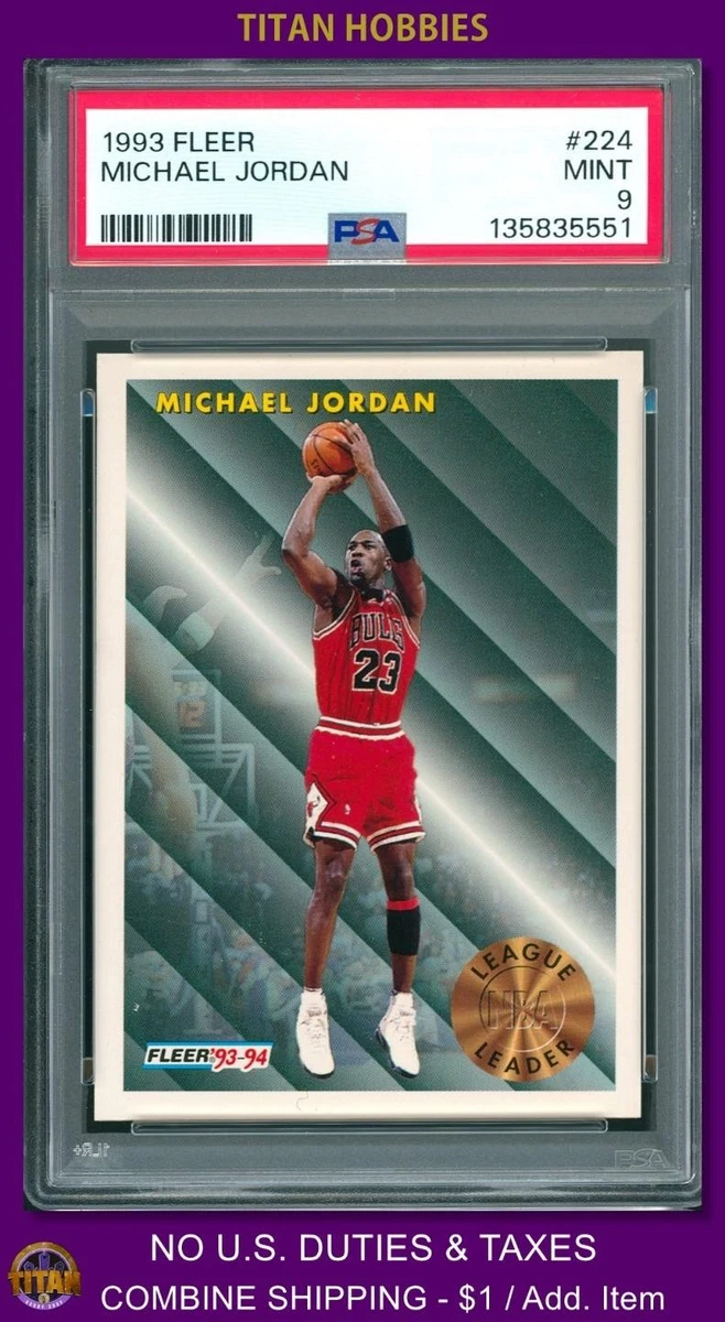 Michael Jordan 9 Graded Basketball Autographed Sports Trading