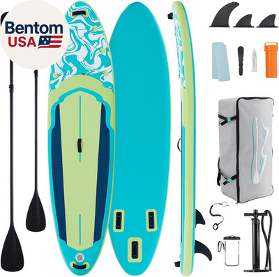 Inflatable Stand up Paddle Board with Premium SUP Paddleboard Accessories,2-In-1