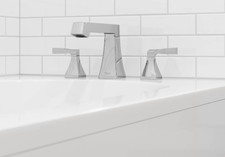 Pfister Holliston Deck Mounted Roman Tub Filler Polished Chrome 3-Hole RT6-5HTC