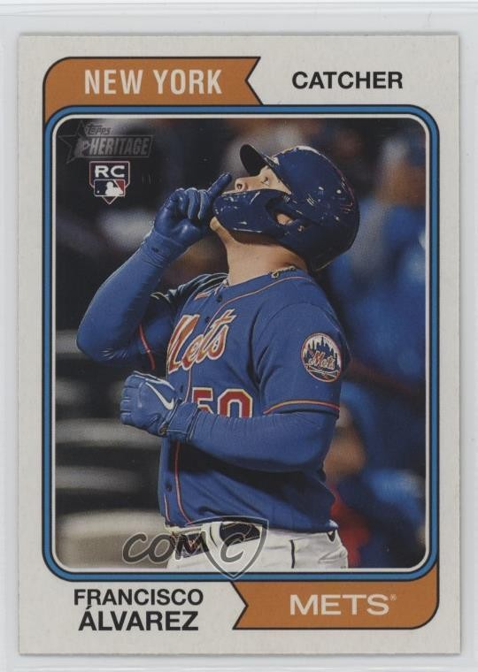 2023 Topps Heritage Image Variation Francisco Alvarez SP Álvarez #388 0z4u