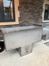 Stainless Steel Ice Bath Hot Tub Plunge Pool PAIR 