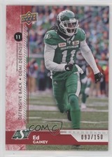 2018 Upper Deck CFL Red 93/150 Ed Gainey #116 n1u
