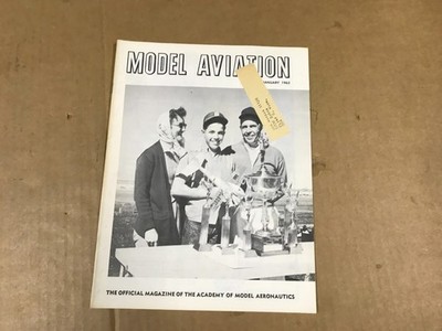 Vintage Model Aviation Magazine - January 1963